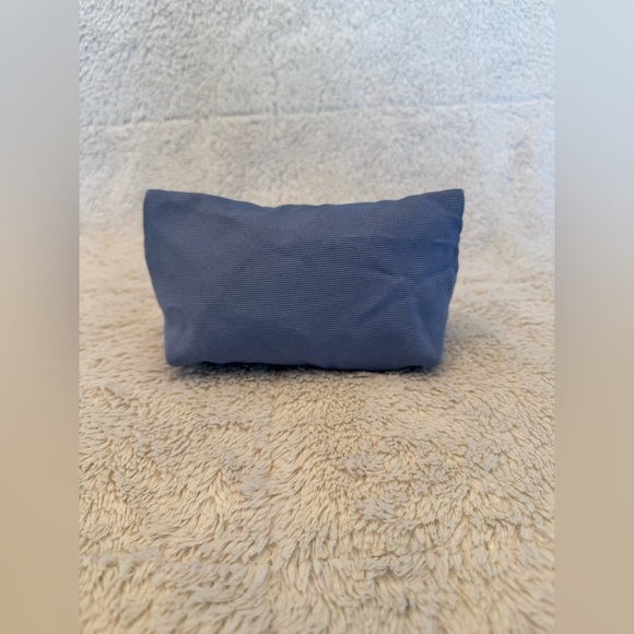 Salvatore Ferragamo Parfums Smoky Blue Logo Cosmetic Bag - Picture 2 of 11